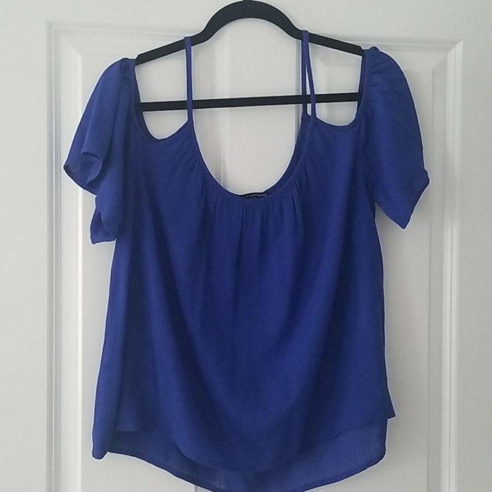 Cute off shoulder top